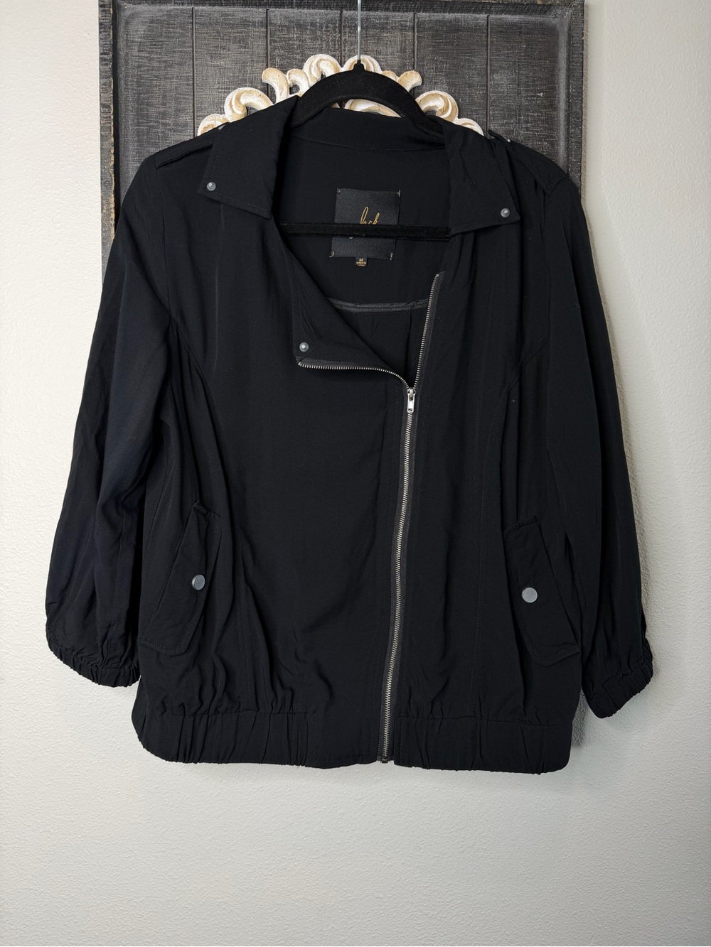 Jack Women's Bomber Jacket with Asymmetrical Zip